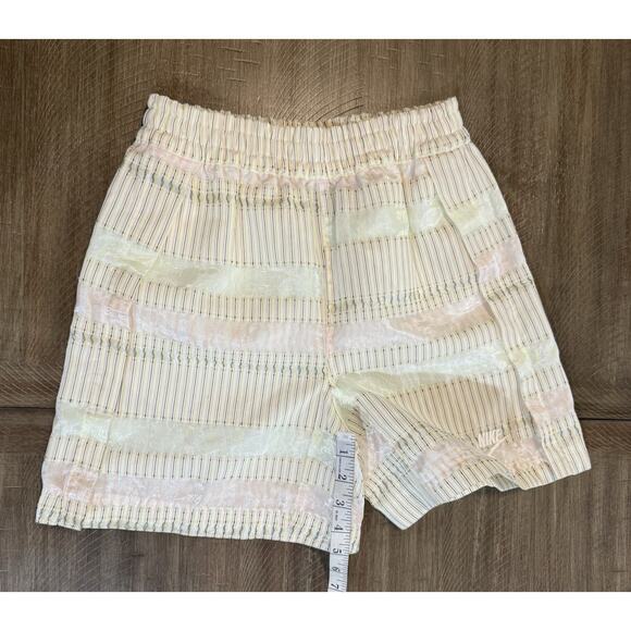 Nike NSW Earth Day Shorts Multicolor Striped Pull On Loose Fit Women’s Size XS - Picture 10 of 16
